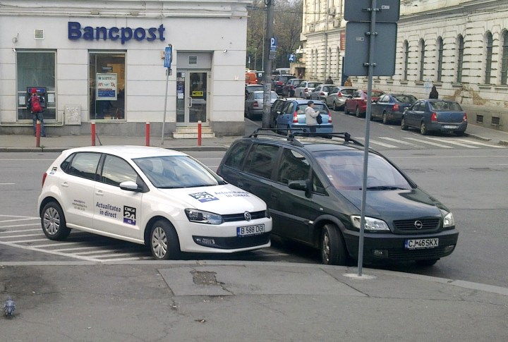 How dare you infringe on my right to park wherever the hell I feel like parking??