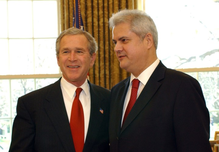 Oceania has always been at war with Eurasia