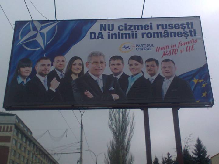 We prefer that our military overlords speak Romanian, not Russian!