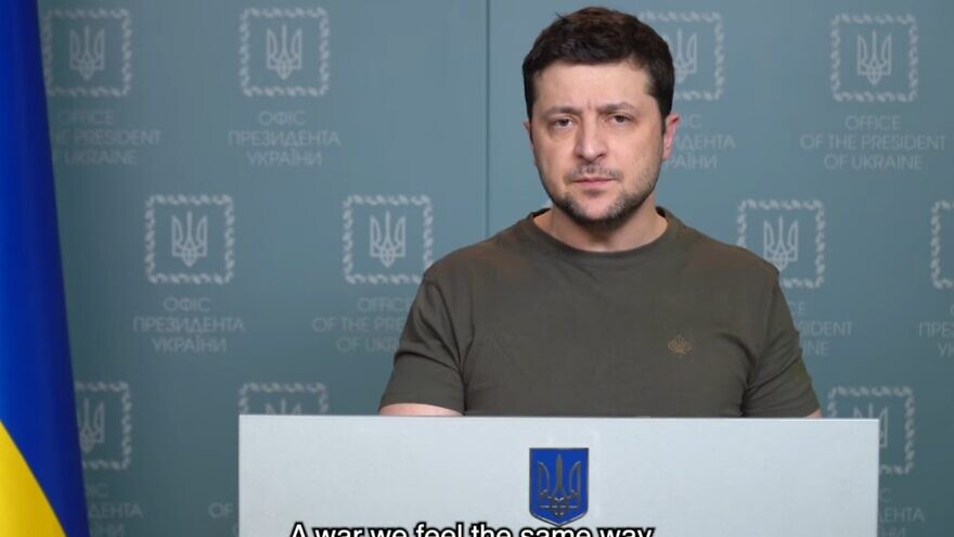Zelensky lies about an attack on Babi Yar